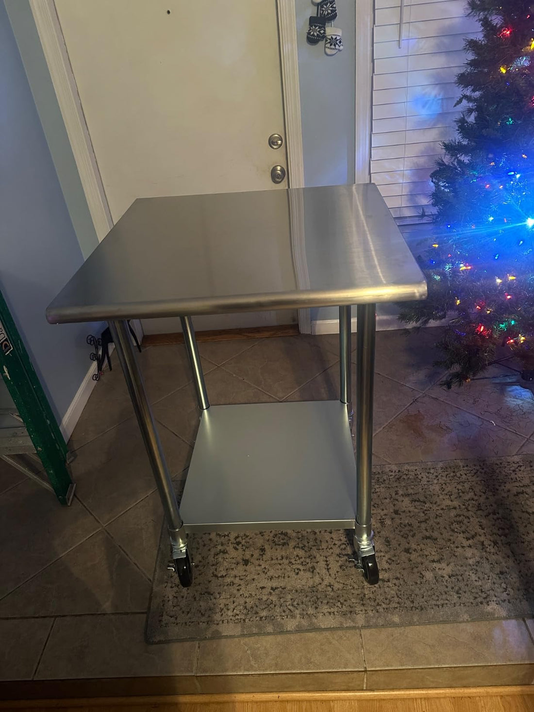 Customer Sharing:Stainless Steel Work Table Upgrade