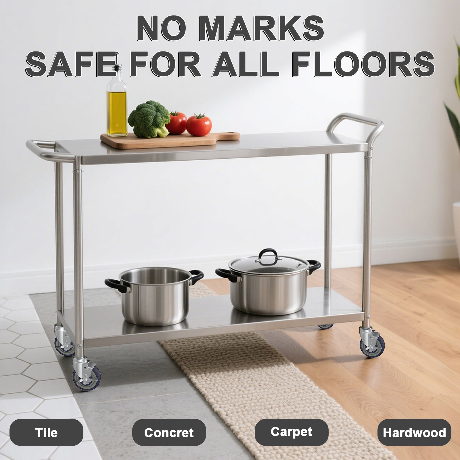 OK5STAR 4 inch Prep Table Casters